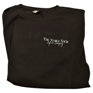The Raven Sippin' Espresso Large Square T-Shirt in Black
